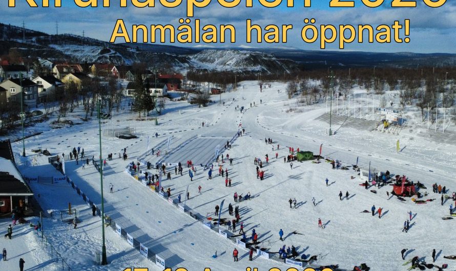 Anmälan till Kirunaspelen 2026 har öppnat